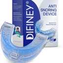 Difiney Anti Snoring Device: FDA-Cleared Anti Snoring Mouthpiece Adjustable Snore Stopper Mouth Guard for Men & Women to Sleep Better Reusable Nighttime Use with Storage Case