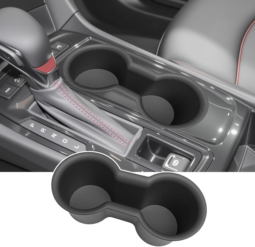 Center Console Cup Holder Compatible with 2018-2024 Chevy Equinox Insert Drink Holder Cupholder Coast for 2023 Chevrolet Equinox Accessories(for Equinox 18-24)