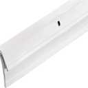 A62/36WH Premium Extra Wide Aluminum and Vinyl Door Sweep 2-Inch by 36-Inch,, White