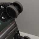 MRPLUM Front Pocket Carry On Luggage,Aluminum Frame PC Hardside Spinner Wheel Suitcase with TSA Lock,Cup Holder,Phone Holder&USB Charging Port,Dark Green(1 Piece)