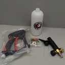 Tool Daily Short Pressure Washer Gun with Foam Cannon, 1/4 Inch Quick Connector, with 5 Pressure Washer Nozzle Tips, 1 Liter