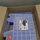 Akro-Mils 06318 Multi Compartment Hardware and Crafts Portable Organizer Storage Case, (18-Inch x 13-Inch x 4-Inch), Blue