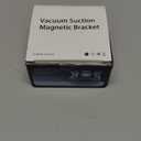 Vacuum Magnetic Phone Holder for Car,2800gf Strong Magnetic Phone Mount,360 Adjustable & Reinforced Suction Cup for Dashboard/Mirror,Car Phone Holder Compatible with iPhone AndroiMatte Black