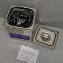 2L Ultrasonic Carburetor Cleaner Machine, Industrial Ultrasonic Parts Cleaner with Heater and Digital Timer, Ultrasonic Carb Cleaner for Repairing Tools Automotive Parts Cleaning, 110V