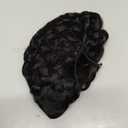 Short Pixie Wigs for Black Women Short Curly Wigs for Black Women Synthetic Hair Replacement Wigs with Bangs Daily Use Glueless Full Machine Made Wig (Color 1B#T28C)