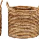 Set Of 3 Baskets For Home 59x16, 53x15, 47x13