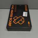 Heated Scarf for Women Rechargeable Heated Shawl with 8000 mAh Battery 3 Heating Levels Neck Warmer for Winter (One Size, Black)