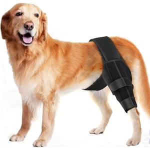 Dog Knee Brace for Torn ACL Hind Leg, Adjustable Front Back Leg Support Vet-Recommended Dog Joint Protection Arthritis Pain Relief Recovery Brace for Small Medium Large Dogs