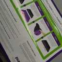 Purple Royal Seat Cushion, Portable 2 Inch Gel Seat Cushion, GelFlex Grid