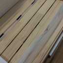 Solid Pine Wire Shelf Covers, 16" D x 23" L, Tool-Free Pantry Rack, 23" Length