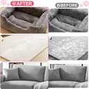 New-Craft Pet Hair Removal Glove | Anti-Static, Reusable | for Dogs & Cats | Works on Pet Beds, Carpets, Sofas, Car Seats, Hair-Prone Clothes (Pink) (Pink)