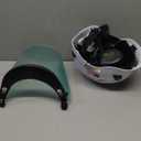 Forestry Safety Helmet Chainsaw Helmet with Polycarbonate Full Clear Visor and Ear Muffs 3 in 1 Forestry Hard Hat (White+Clear PC face shield)