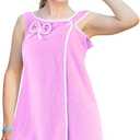 Women's Bath Towel Wrap Shower Wrap Towel Robes with Closure Quick Dry Lightweight Cover Up XL-XXL/130IBS-175IBS