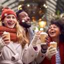 Double Donut Coffee Gingerbread Spice Hot Chocolate Mix Packets, Flavored Gingerbread Hot Cocoa Mix, 18 Count (EXP 03/17/27)