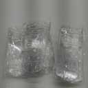 Clear Shoe Slots Organizer for Closet, 20-Pack Adjustable Shoe Stacker & Space-Saving Shoe Storage for a Variety of Spaces, Double Deck Organizer (Transparent)