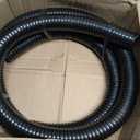 Pond Tubing 2” × 10ft- Black Corrugated Flexible PVC Hose, Kinkproof & Strong for Garden Ponds, Waterfall Sump Pump Pond Hose