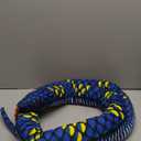 MUOVE Snake Stuffed Animal, Plush Large Snake Realistic Snake Toy, 110 inch Gifts for Kids (Blue)