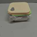 4 Pack Stainless Steel Sandwich Containers, 20oz Reusable Food Storage Containers with Lids, Metal Meal Prep Lunch Box, Dishwasher Safe, Sandwich Box for Snacks & Fruits (4 Color)