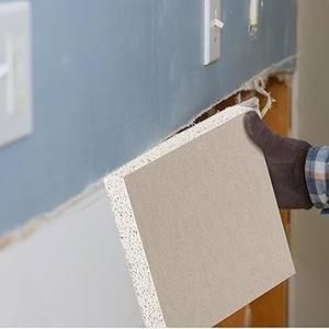 Amylove Drywall Repair Panel Drywall Patch Panel for Wall Repair(2 Pieces,6" x 6" x 1/2")