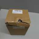 Sziqiqi Black Hurricane Candle Holder - Clear Glass Pillar Candle Holder Cylinder Lantern with Metal Tray for Mantel Fireplace Coffee Dining Table Decorative Table Centerpieces for Christmas Wedding (1 Pc)