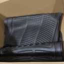 BDK ProLiner Car Floor Mats for Cars Trucks SUV, 3-Piece All-Weather Heavy Duty Rubber Liners with Universal Trimmable Fit, Durable Waterproof Vehicle Auto Floor Mats with Capture Ridges Black