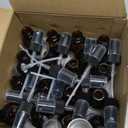 Wedama Spray Bottle, 2 oz Fine Mist Glass Spray Bottles, Little Refillable Liquid Containers for Watering Flowers Cleaning (16 Pack, Amber)