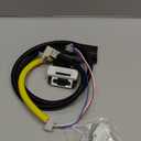 W11307244 W10682535 Washer Lid Lock Assembly and W10837741 Lid Strike Fit for maytag bravos crosley kenmore Series 110 200 500 roper whirlpool amana, Fit Model WTW5000DW1 RTW4516FW2 VAW3584GW1