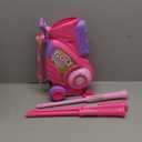 Liberry Toddler Golf Set for 1 2 3 4 Years Old, Upgraded Kids Golf Cart with Unique Shoulder Strap Design, Indoor and Outdoor Golf Toys for Boys Girls (Pink)