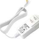 for VTech Baby Monitor Charger,5V DC Power Cord Compatible with VM901 VM919HD VM919-2HD VM819 VM819-2PU Parent Unit Video Monitor Handheld Screen,White Adapter Cable (Not for Baby Unit Cam)