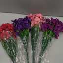 24 Bundles Artificial Daisy Flowers UV Resistant for Outdoor Decor