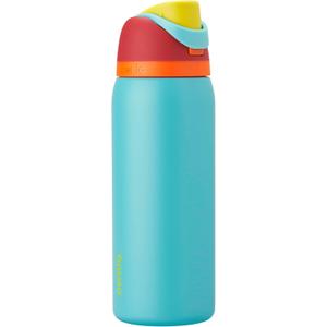 Owala FreeSip Insulated Stainless Steel Water Bottle with Straw, BPA-Free Sports Water Bottle, Great for Travel, 32 Oz, Summer Sweetness