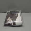 MAIHER Pleated Curtains 120 Inch Length Full Blackout, Linen Grey Back Tab Curtains Double Pinch Pleat Drapes with Hooks for Bedroom Sliding Patio Door, 40" W x 120" L, 2 Panels