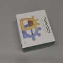 Momcozy Baby Teether Toys | Food Grade Silicone Teething Relief 0-6 Months | Toy 6-12 Months | Baby Essential | Yellow and Blue