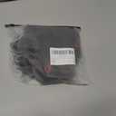 Verdusa Women's Lace Mesh Sheer Cut Out Chemise Nightgown Graphic Sleeveless Babydoll Lingerie (Black, L)