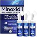 5% Minoxidil Foam for Men, Minoxidil for Men Foam, Minoxidil for Women Hair Growth with Biotin & Castor Oilfor Thicker, Fuller Hair, Fast-Absorbing Formula 180ML-3 Packs