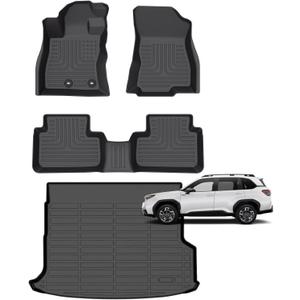 for Subaru Forester Hybrid 2025 2026,Car Mats for Subaru Forester Hybrid PremiumSport Limited Touring (Not Fit Fuel Version) All Weather Floor Mats Anti-Slip Custom Fit Car Accessories 2025-2026