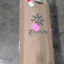 ZINUS 12 Inch King Green Tea Memory Foam Mattress [New Version], Fiberglass free, Medium Firm Feel, Zoned Pressure Relief, Certified Safe Foams & Fabric, Mattress in A Box (White)