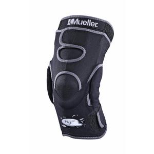 MUELLER Sports Medicine Hg80 Hinged Knee Brace, Knee Pain Relief Support for Men and Women, Ideal for Arthritis, Sprains, Prevents Hyperextension, Black (2X-Large (Pack of 1))