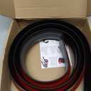 BNELL Carpet & Floor Edging Trim Strip,Self Adhesive-PVC Floor Transition Strip,Threshold Transitions Suitable for Threshold Height Less Than 15mm (6.56FT_Black)