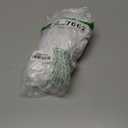 Men's Long Sleeve Athletic Shirts 1/4 Pullover Zip Sun Protection Rash Guard UPF 50+ Outdoor Running T-Shirts, White, Size M