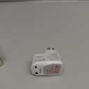 TESSAN UK to US Plug Adapter, UK Plug Adapter with AC Outlet 2 USB Ports, Type G Power Outlet Adaptor Ireland Singapore Hongkong to Type B USA Travel Adaptor