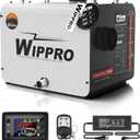 WIPPRO Diesel Heater 8KW,12V/24V/110V 8L Diesel Air Heater with LCD Switch, Remote Control, for Campers, Car, RV Truck, Boat, Campervans, Caravans (White)