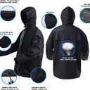 RainRider Rain Suits for Men Waterproof Rain Jacket Coat Pants Heavy Duty Women Fishing Rain Gear Workwear