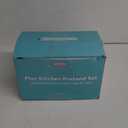 Prextex Plastic Pretend Girls Play Kitchen Set - Multi-Color Kitchen Playset with Dishwasher and Oven - Stove with Lights and Sounds - Working Faucet with Water Circulation