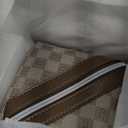 BOYATU Travel Makeup Bag Cosmetic Bags for Women: Large Make up Bags Set of 3 - Portable Makeup Organizer with Compartments&Handle&Divider - Waterproof PU Leather Toiletry Bag(C-1-Light Brown)