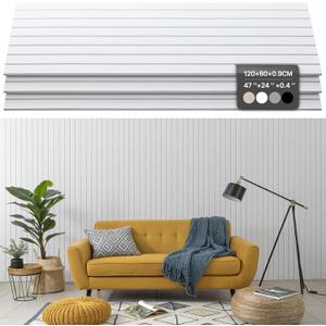 Soundproof Wall Panels Self-Adhesive, 3 Pack Large Acoustic Panels 47.2"x23.6"x0.35" High Density Sound Proof Panels for Walls, Noise Absorbing for Home Studio, Office, Game Room