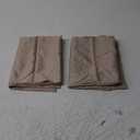 Bedsure Cooling Pillow Cases Queen Size Set of 2, Rayon Derived from Bamboo Cooling Pillowcase for Hot Sleepers, Cool Pillow Covers with Envelope Closure for Women, Men, Khaki, 20x30 Inches