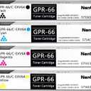 GPR-66 GPR66 Toner Cartridge High Yield Replacement for Canon GPR-66 Toner, Compatible for Canon C3935i imageRUNNER Advance DX C3926i DX C3930i Printers | imageRUNNER Printer Replacement for Canon GPR-66 Toner Cartridges, BK/Y/M/C, 114500 Pages