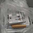 PXRACK Under Sink Organizer, Adjustable Height, 2 Tier Pull Out Under Cabinet Organizer, Slide Out Thickened Metal Under Sink Storage for Kitchen Bathroom Laundry Pantry Cabinet, White, Large-2-Pack