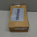 Qilery 50 Pcs Valentine Mini Paper Gift Bags Bulk with Tissue Paper Small Gift Bags with Handle and Tags for Birthday Wedding Galentine Mothers' Day Party Business(Brown,4.7 x 2.4 x 3.9'')